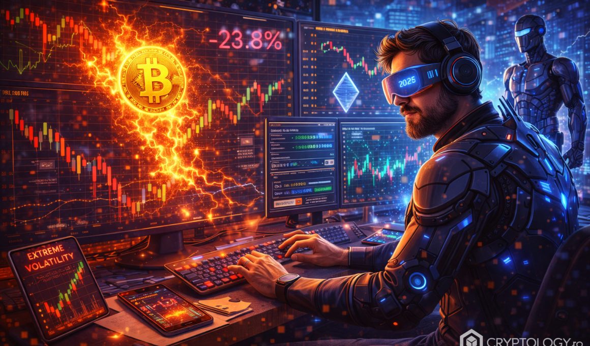 Cum tranzacționezi cripto în volatilitate extremă, în 2026