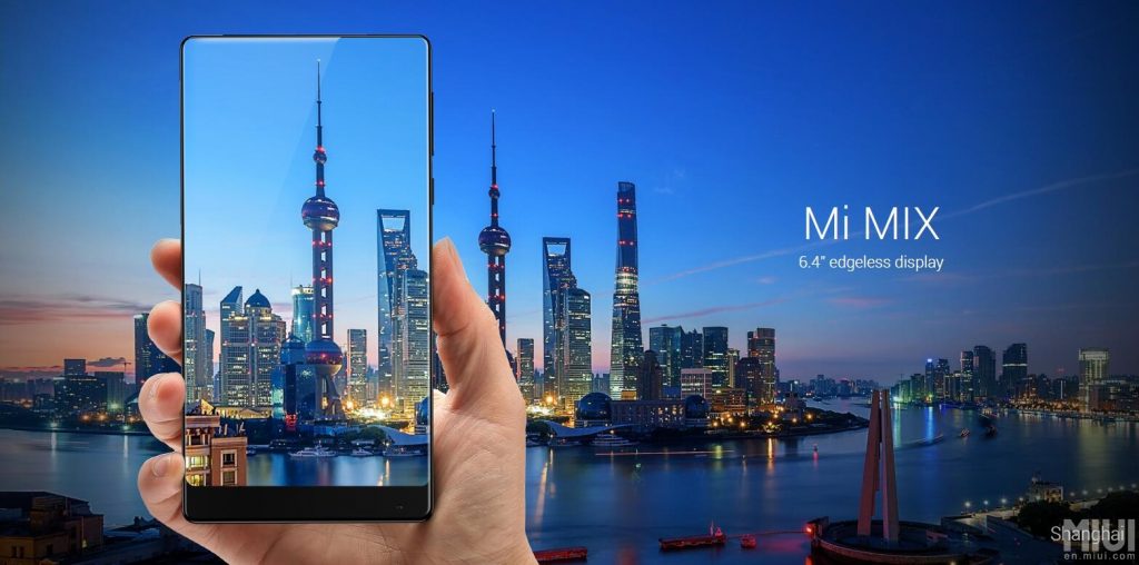 Xiaomi Mi MIX – design si display