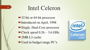 istoria procesoarelor Intel